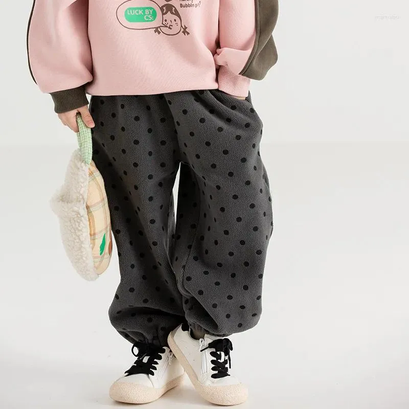 Toddler Girl Casual Polka dots Pants