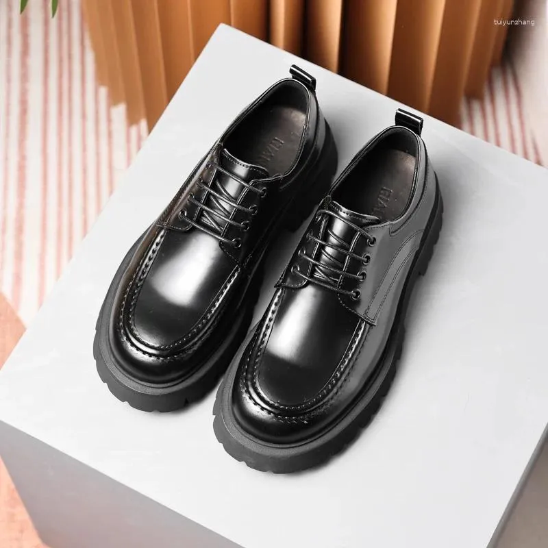 Dress Shoes Men's Laces Style Leather Work Wear High-end Wedding