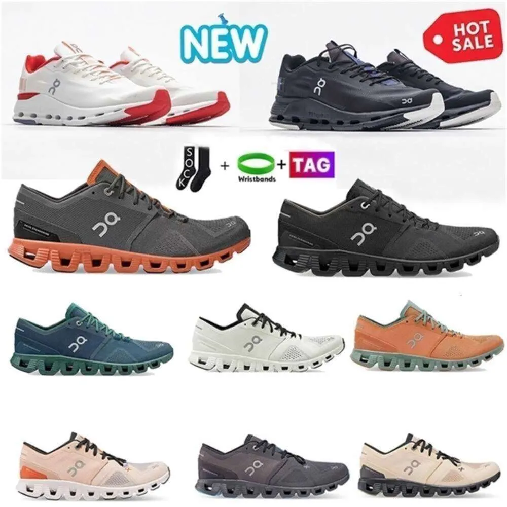 On Shoes Cloud Cloudnova form mens Cloud X 3 White Red Eclipse Terracotta Forest Black Twilight Arctic Alloy orange Storm Blue red shoebl