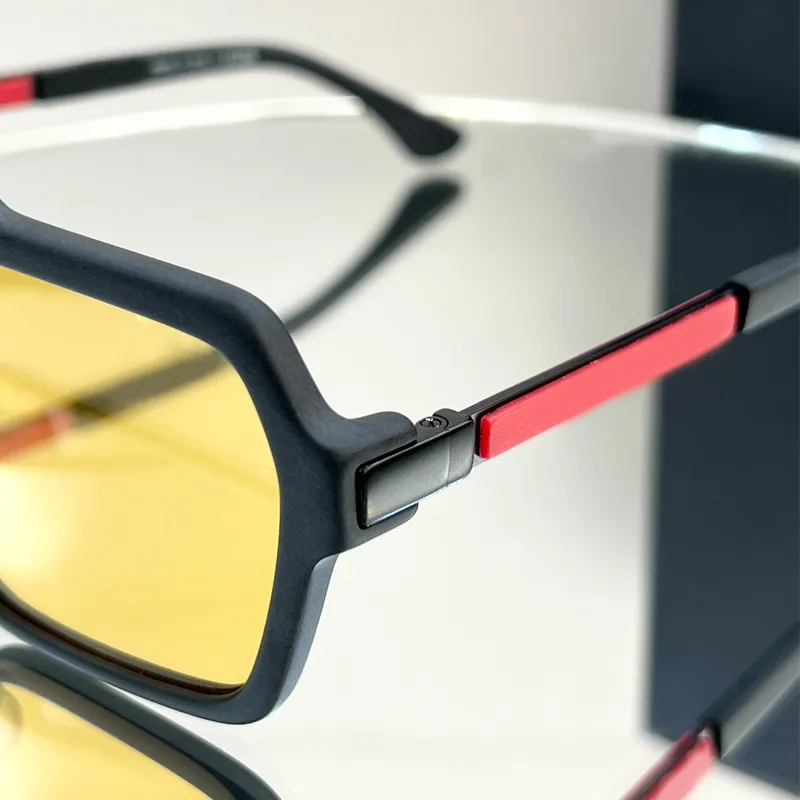La Optica Occhiali Da Sole Unisex Vintage – Set 2 Lenti: Grigio E Rosso A Specchio, Protezione UV400, Cat.3
