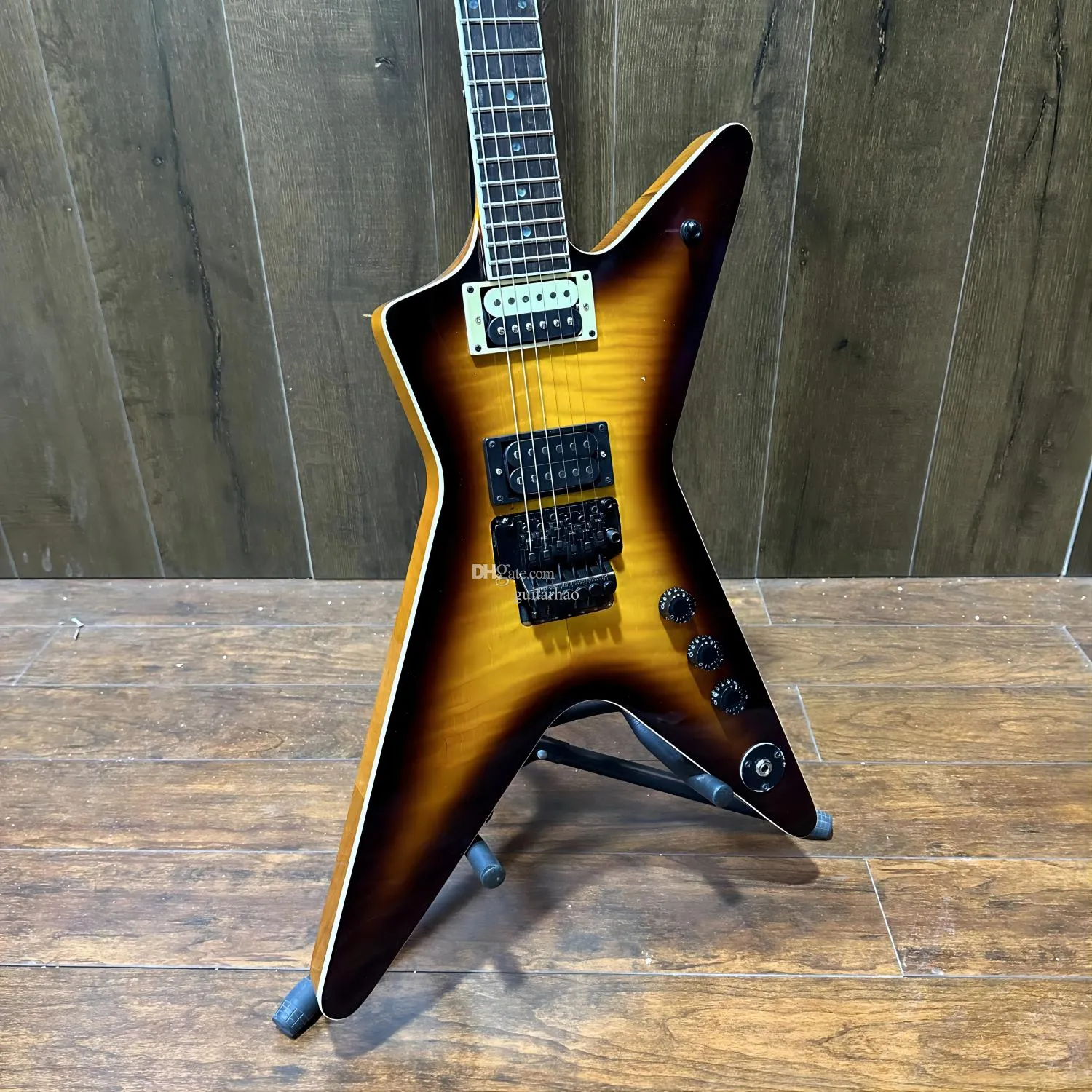 グランド牧場 セレクトセール Dean Dimebag Far Beyond Driving ML Flying V Flame Maple Rare ギター
