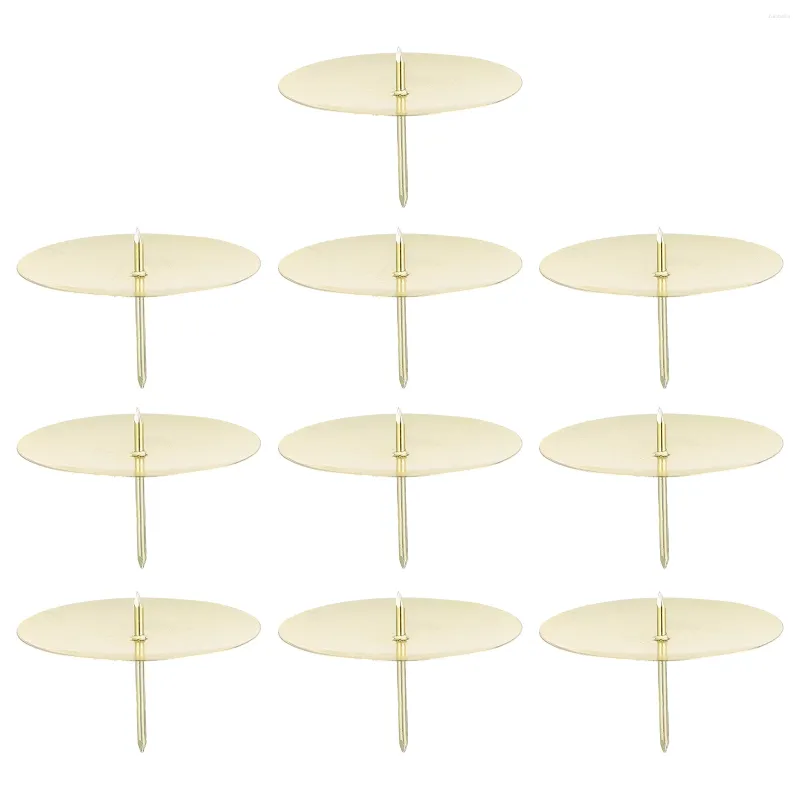 Candle Holders 10pcs Holder Metal Tea Lights French Stand For Dinner Table Wedding Home Centerpieces Decoration