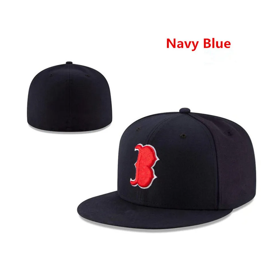 Bonne qualité nouvelles couleurs équipe classique 23 style sur champ de broderie baseball chapeaux ajustés rue hip hop sport conception entièrement fermée casquettes Y-6