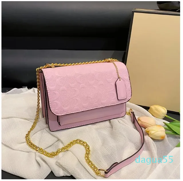 Luxurys kadın tasarımcılar küçük crossbody moda haberci cüzdan deri omuz çantası hangbag