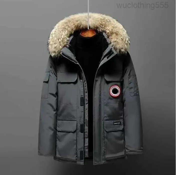 Fur Canada Goose 7900l Price Canadian Goose Thick Parkas Work