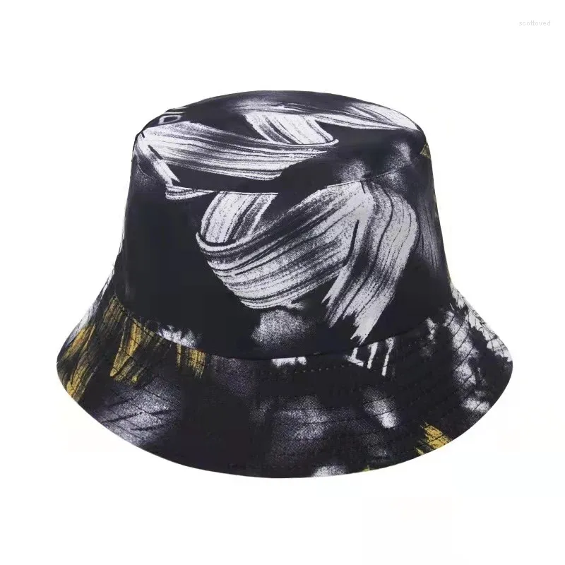 Vintage Print Panama Bucket Hat Reversible Bob Style For Men Fashionable  Berets Hair 2023 From Scottoved, $8.14 | DHgate.Com