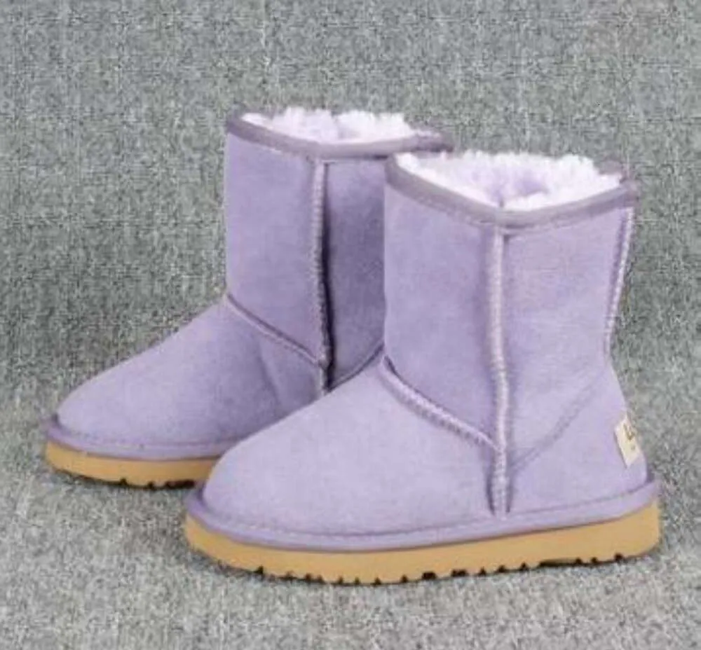 Vente chaude nouveau réel australie 528 haute qualité enfant garçons filles enfants bébé bottes de neige chaudes adolescents étudiants neige hiver DORP expédition 554