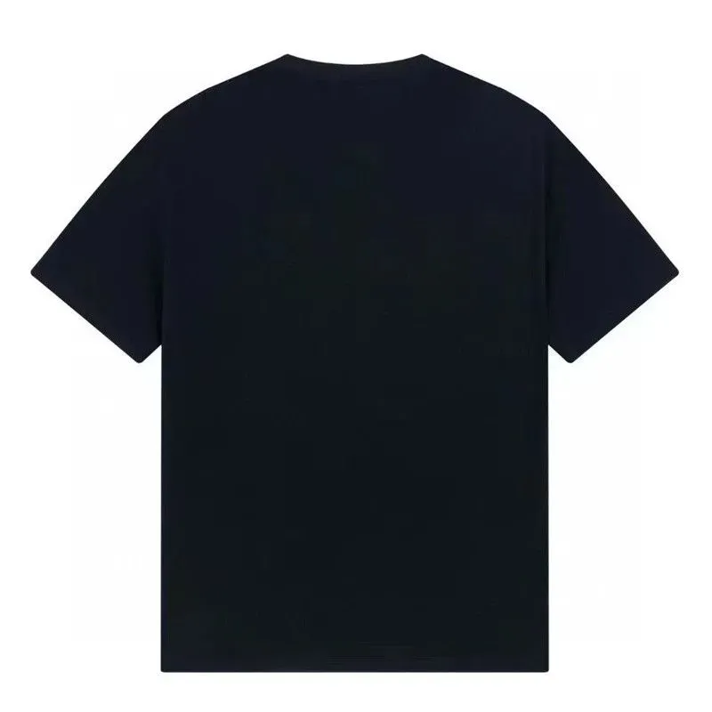 Designer camiseta durante todo o dia camisas verão anti-encolhimento roupas de pano de algodão para jovens homens gráficos camisetas bege preto camisetas para mulheres tee 008 #