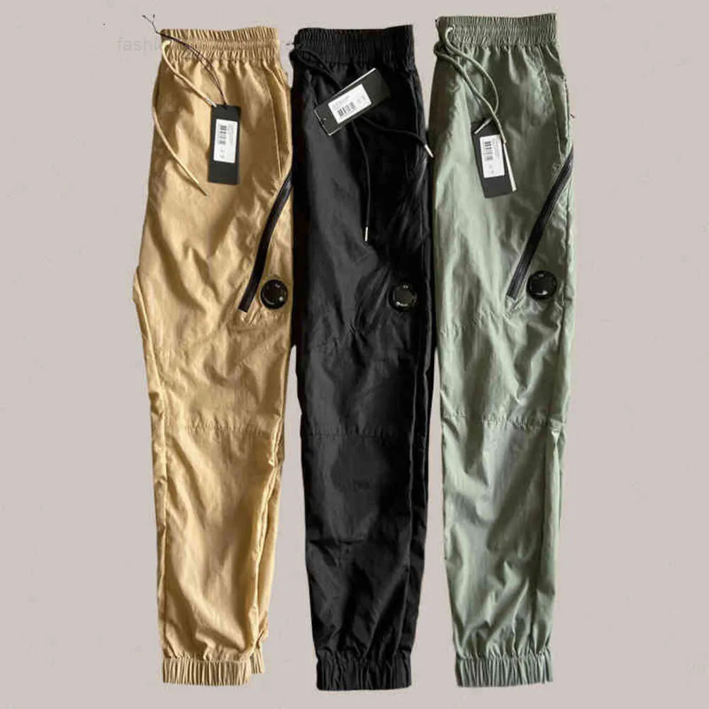 Pantaloni da uomo Cp Pantaloni casual impermeabili in nylon da uomo Company Pantaloni sportivi con decorazione delle lenti ad asciugatura rapidaSMLXL