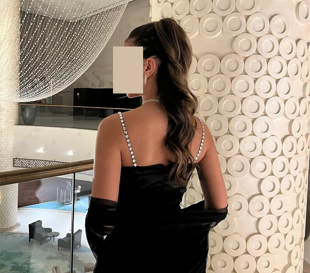 black dress straight DUER Purepima Easy Dress