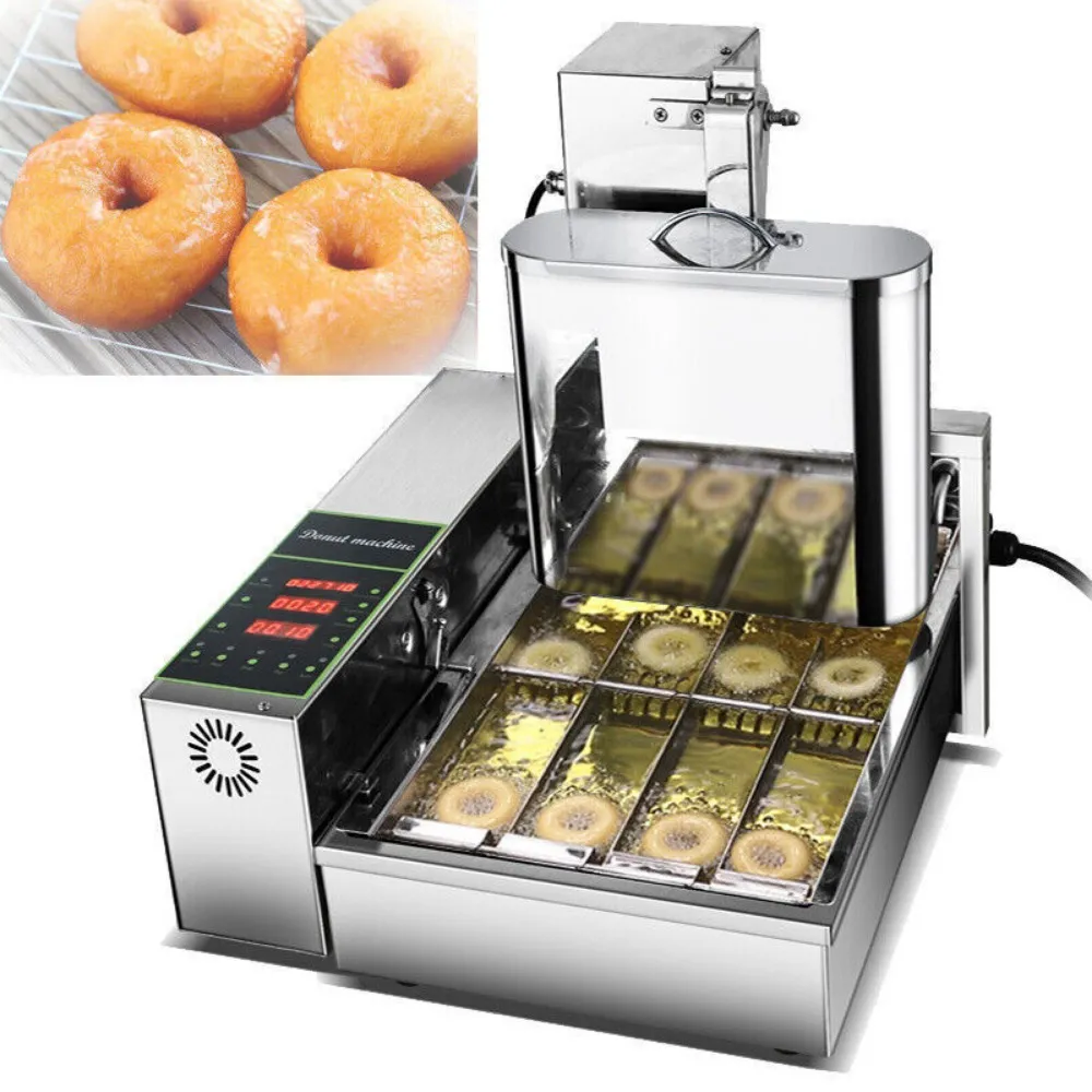 Commercial Electric Automatic Mini Donut Fryer With 4 Rows Of Automatic
