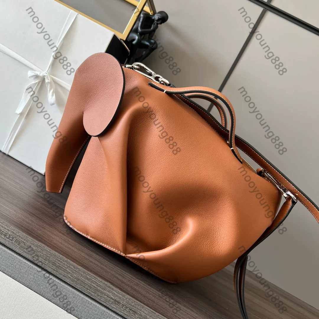 12A Mise à niveau Miroir Qualité Designer 30cm Elephant Sacs Luxurys Poignée Sacs à main Hommes Femmes Cuir Messenger Sac Classique Brown Bourse Bandoulière Bandoulière Sac