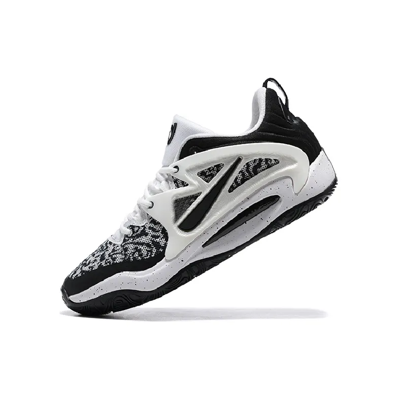 Kevin Durant KD 15s Pink Giannis Shoes Black And White With Oreo