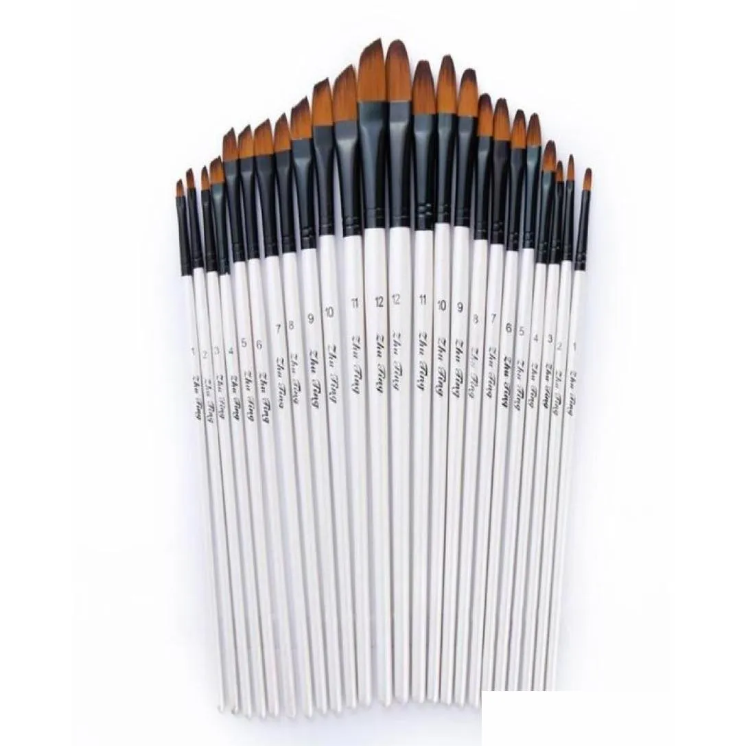 Nylon Paint Brushes, Face Paint Brushes, Nylon Art Supplies