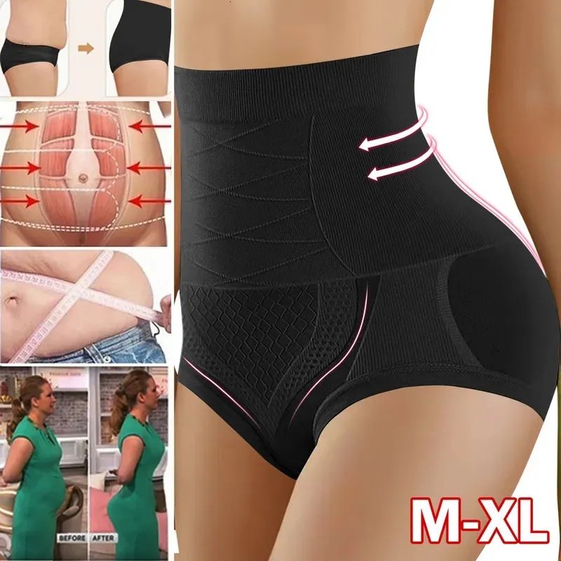 Womens Shapers Shaping Panty Belly Band Abdominal Compression Corset High Waist Breathable Body Shaper Butt Lifter Seamless 231021