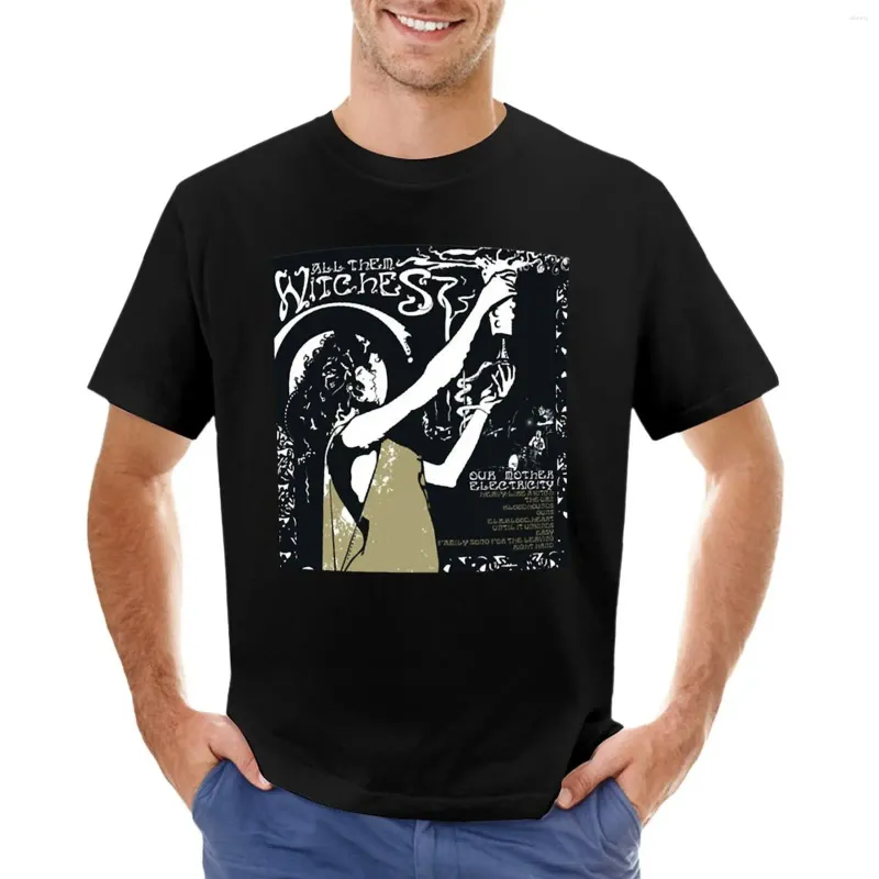 Polos para hombre All Them Witches - Our Mother Electricity, camiseta, camisetas personalizadas de manga corta, diseña tu propia camiseta de gran tamaño para hombres