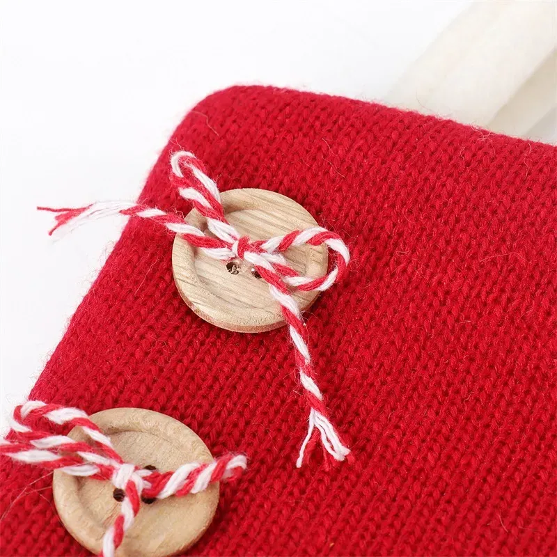 Faceless Doll Christmas Stocking Cute Christmas Hanging Socks for Party Decoration and Xmas Day