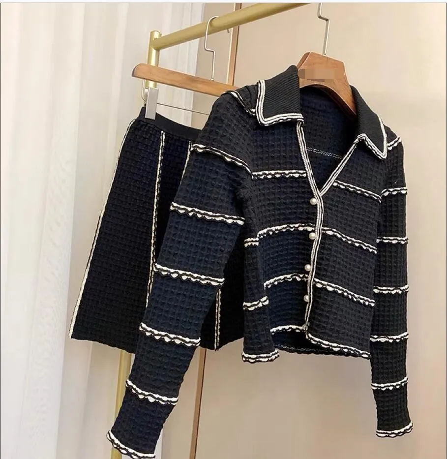Cardigan Vintage M&S Manches Courtes Blanc Et Noir Taille 44 Femme, Occasion Très Bon état
