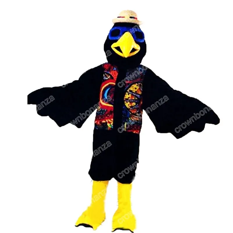 Costumes de mascotte de perroquet d'aigle indien personnalisés, tenue de personnage de dessin animé d'Halloween, tenue de fête de noël en plein air, vêtements publicitaires promotionnels unisexes, nouvelle collection