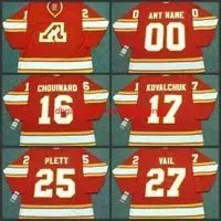 25 WILLI PLETT 27 ERIC VAIL 16 GUY CHOUINARD 17 ILYA KOVALCHUK atlanta ntage away hockey jersey S-3XL