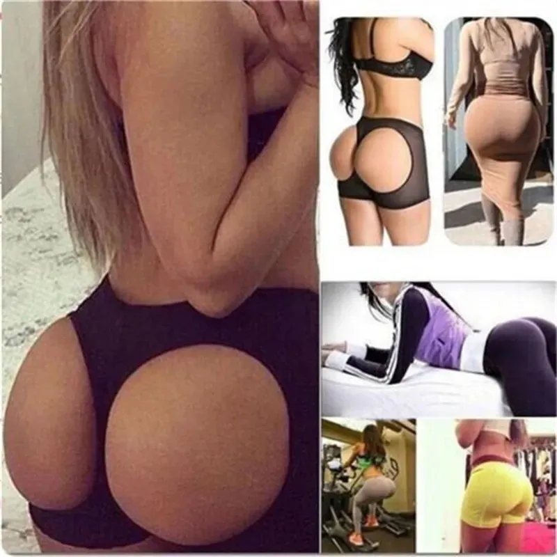 Butt Lifter Shaper Panties Shorts Butt Lift Underwear Briefs Women Body  Shaper Sexy Ass Push Up Panty Buttock Open Hip Booty