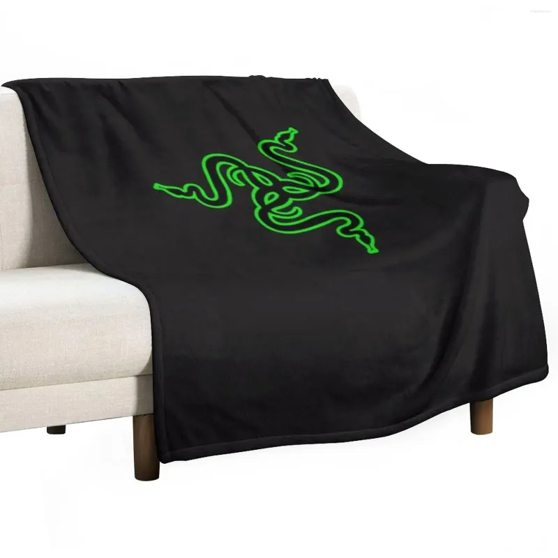 Blankets - Razer Merchandise Essential T-Shirt Throw Blanket Loose Comforter