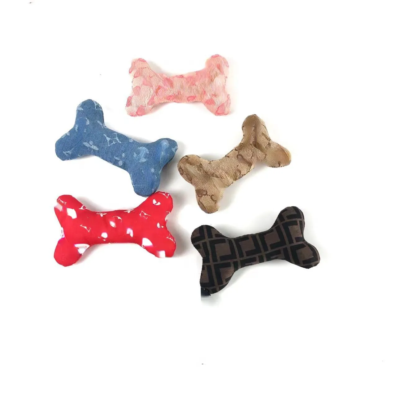High-end Export Toys Luxury Series Cute Pet Dog Sound the Toy Dog Bone Toys