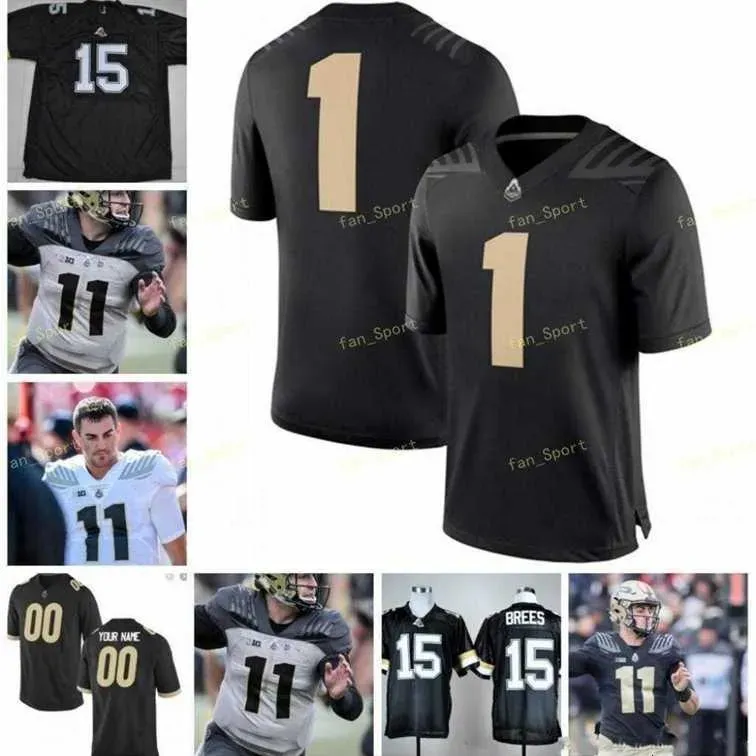 College Jerseys Purdue Boilermakers 89 Brycen Hopkins 12 Bob Griese 15 Drew Brees 24 Kory Sheets 3 David Bell Custom Football Stitched