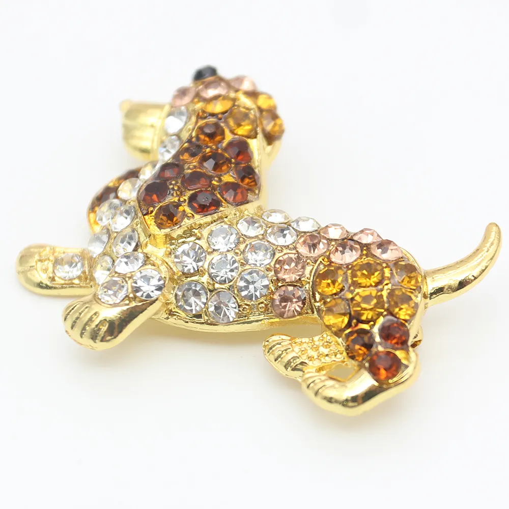 Jana Winkle Rhinestone & Enamel Fox Brooch - Sparkling Animal Brooch Pin For Women, Gift Box - View #9