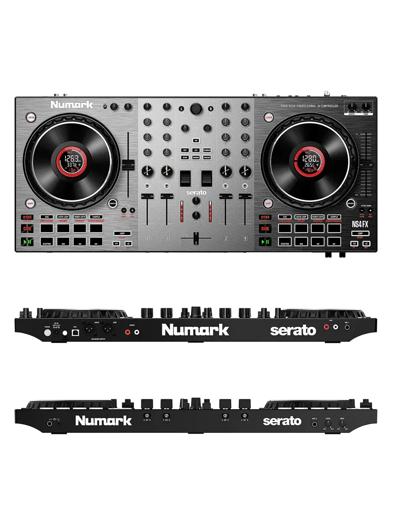 Numark/Luma NS4FX F4 Channel DJ Club Disco Performance DJ Player Serato Lite