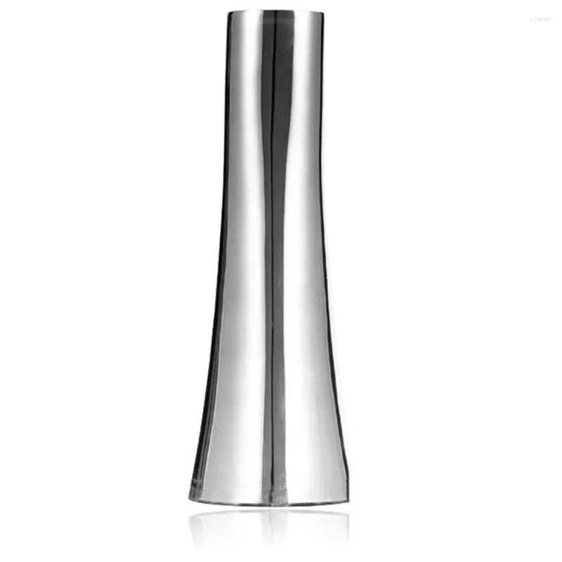 VASES SILVER VASE DECORATIONステンレススチールゴールドテーブルデコレーションフラワーストレージホルダートール