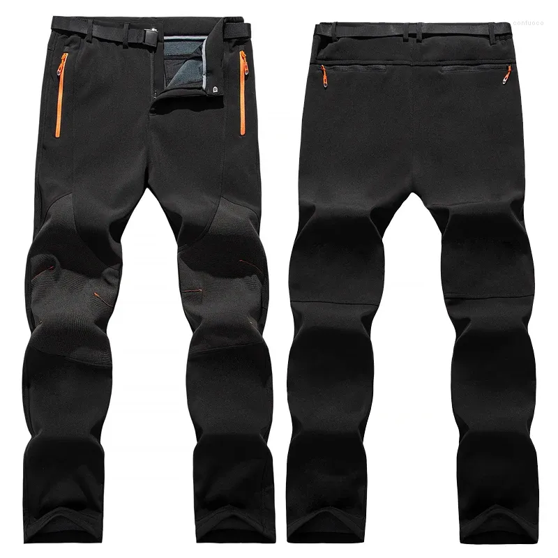 Pantaloni da caccia NUONEKO Outdoor Inverno Uomo Trekking Plus Velluto Impermeabile Antivento Sci Arrampicata Turismo Pantaloni da campeggio BMT07