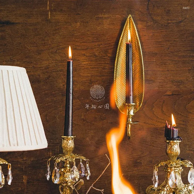 Kerzenhalter Messing Vakarufalhi Wandbehang Kerzenständer südostasiatischer Stil
