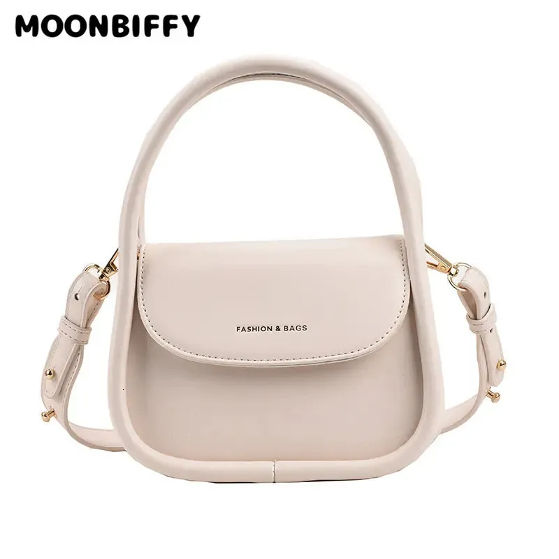 Evening Bags Pure Color Long Strap Small Crossbody Shoulder Bags Female Purse Women's Handbag Trendy Leather Small Clutch Bags for Women 231019