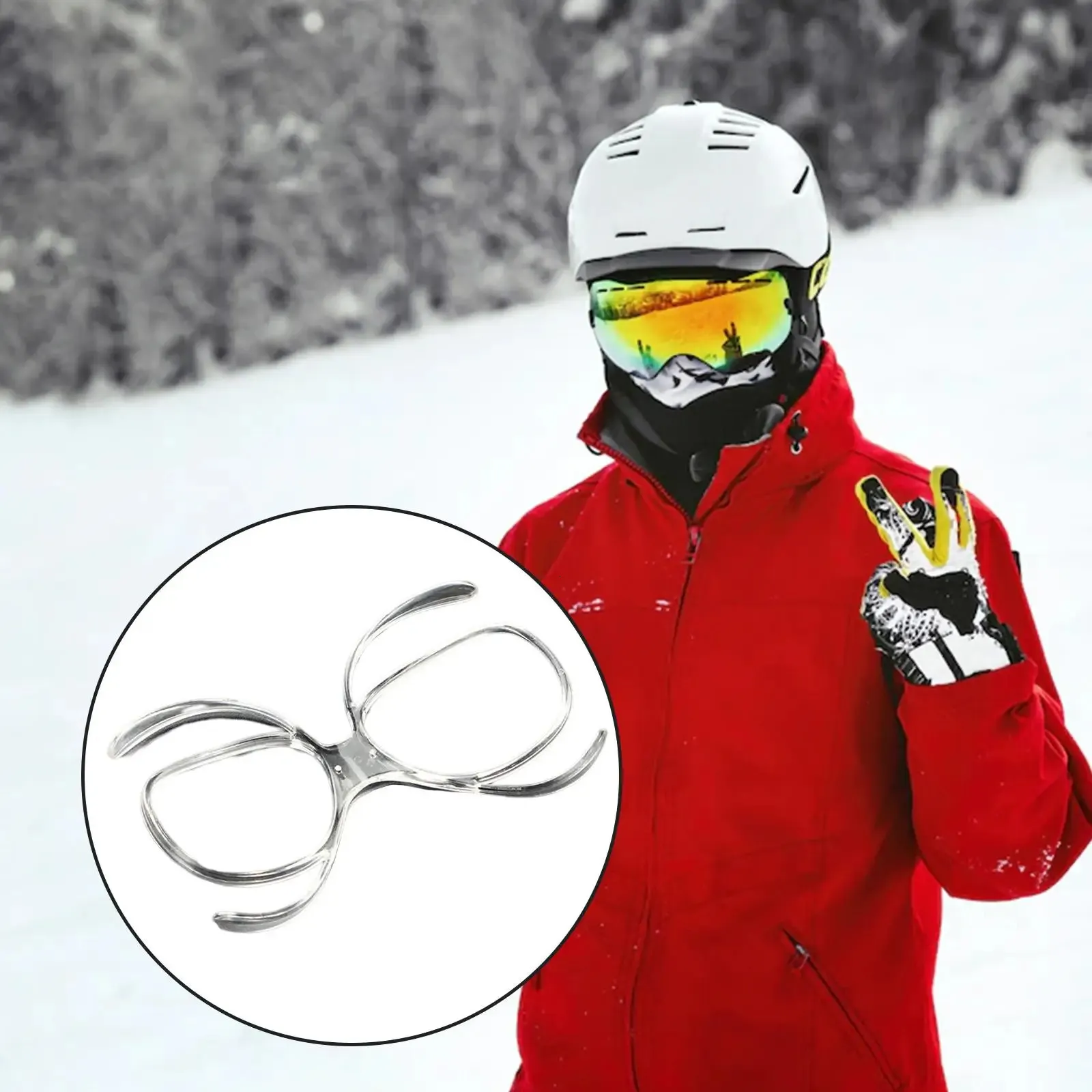 Ski- Und Snowboardbrillen-Einsatzadapter, Optischer Produktbild-Vorschau 11