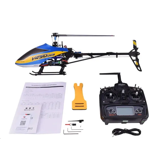 Electric RC Aircraft Walkera 450 V450D03 6CH 3D Fly 6 Axis