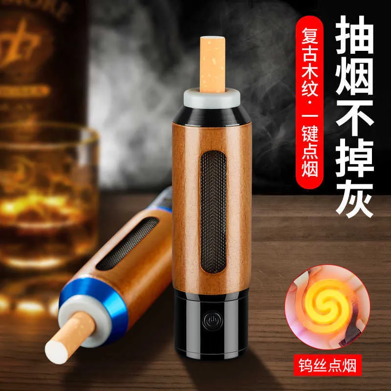 Lazy Person Cigarette Holder Car Mounted Ashtray Lighter That Wont Fall