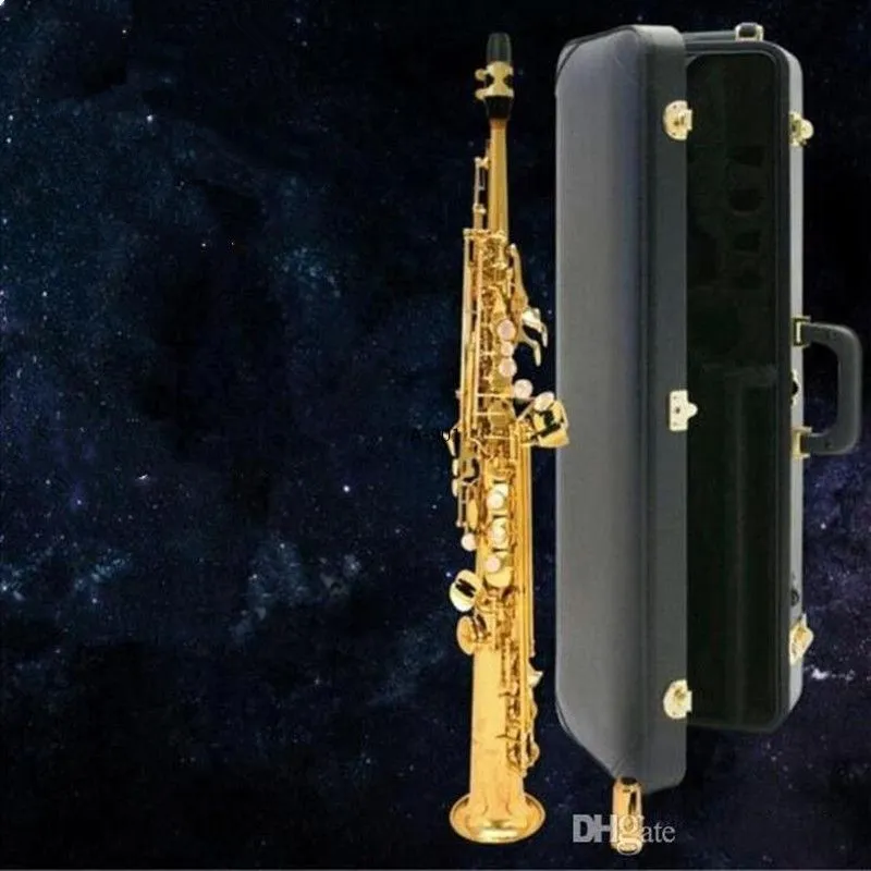 Nya Japan S901 B Soprano Saxofon Högkvalitativa musikinstrument Sopran Professionell gratis frakt