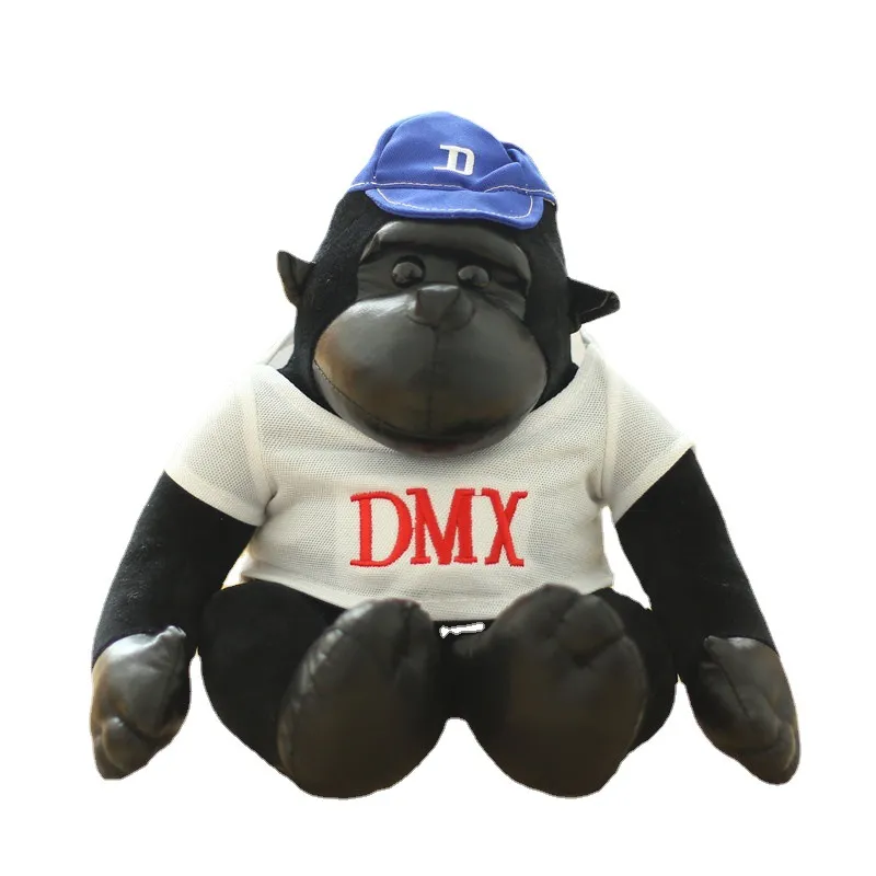 Jouet en peluche gorille de Simulation créative, grand jouet en cuir King Kong, Animal en peluche