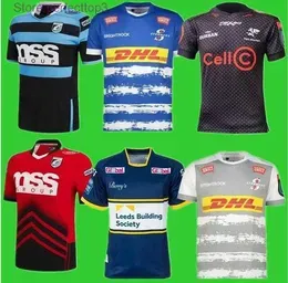 T-shirts 2022 2023 Cardiff Sharks Rugby Jersey 22 23 Rhinos Stormers Home Away Size S-5xl 500 Made Memories Championship Final Limited-edition