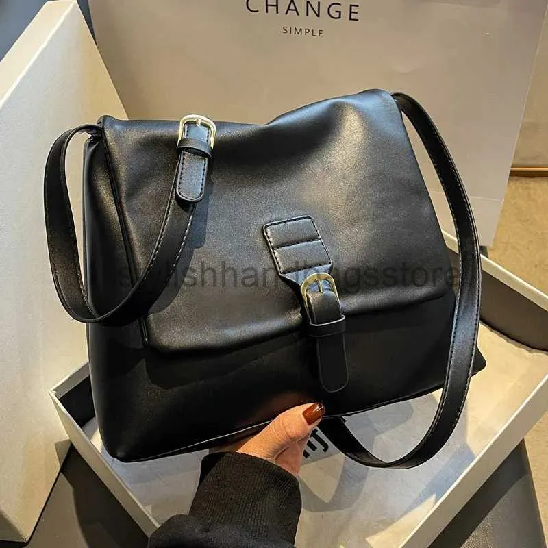 Cross Body Ig Sac à bandoulière en cuir PU souple de haute qualité pour femmes 2023 Fusion Messenger Sacs souples de grande capacité pour femmestylishhandbagsstore