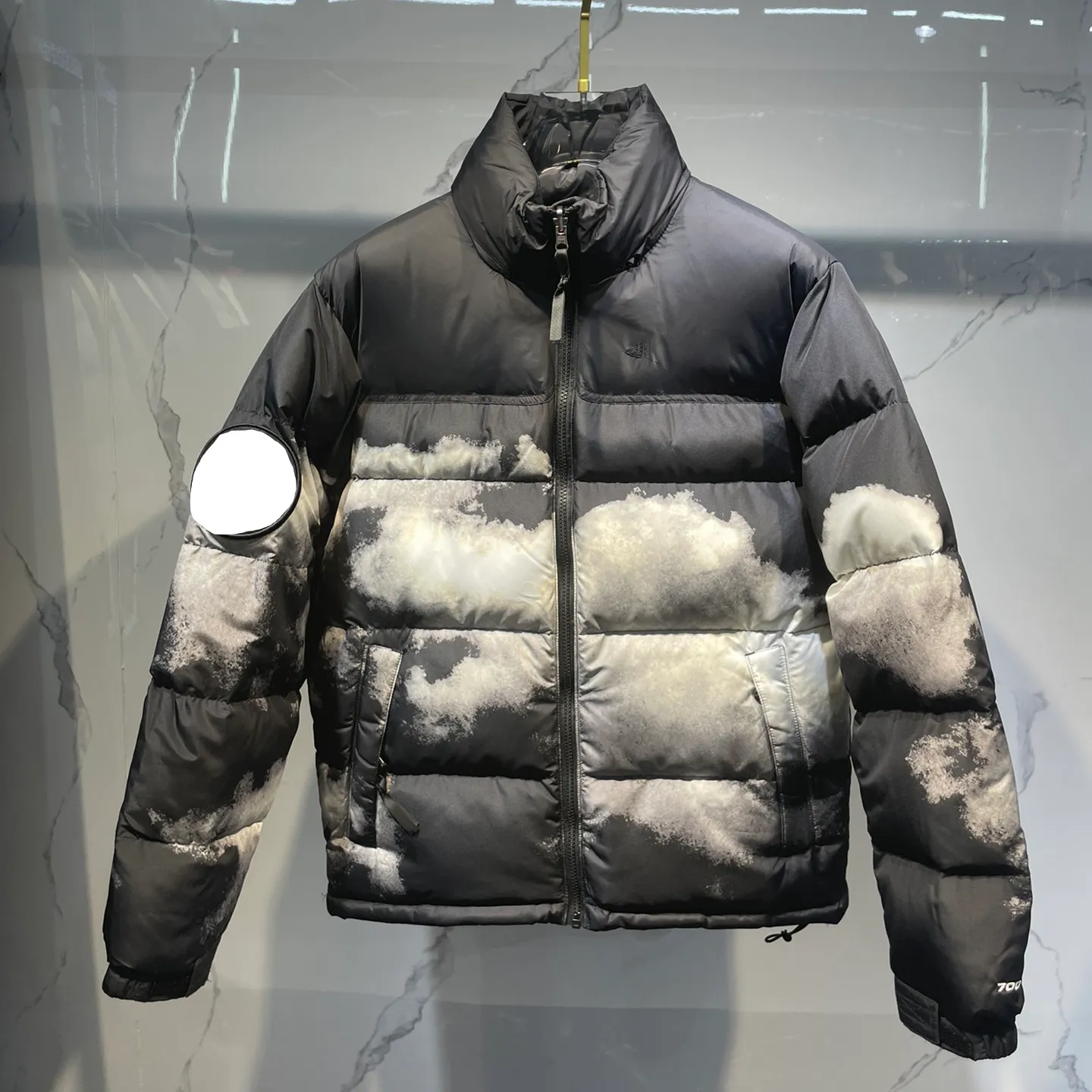Designer High Street Fashion Piumino da esterno invernale nordico in puro cotone con lettera ricamata per uomini e donne indossano abiti caldi Y6sy