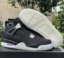 2023 New Released 4s Eminem Basketball Shoes 4 (IV) Black Silver Mens Brand Name Designer Sneakers Ship With Box Size US7-13