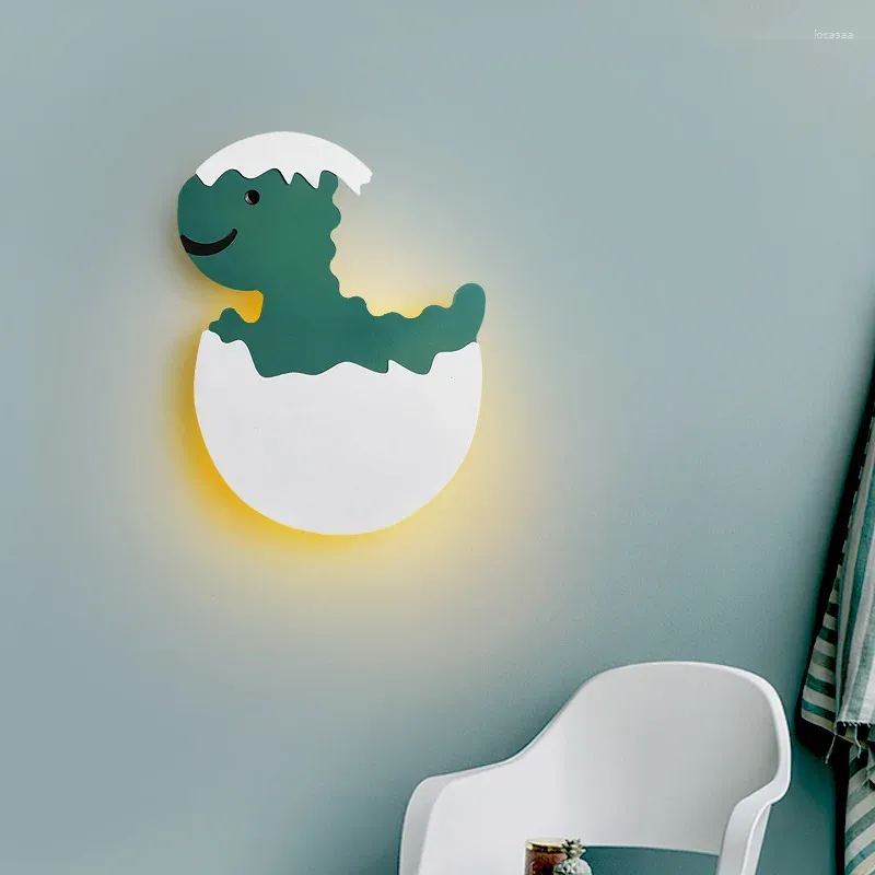 Vägglampa 2023 Nära LED Modern Minimalist Lights Creative Cartoon Sconce Boys and Girls Dekorerar rummet
