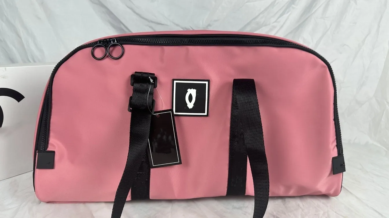 Luksusowa torebka sport Oddzielny torba na fitness Płótna torba podróżna na dużą pojemność męską torbę na jamę jadłową torbę krzyżową rozmiar 51 cm hurtowo