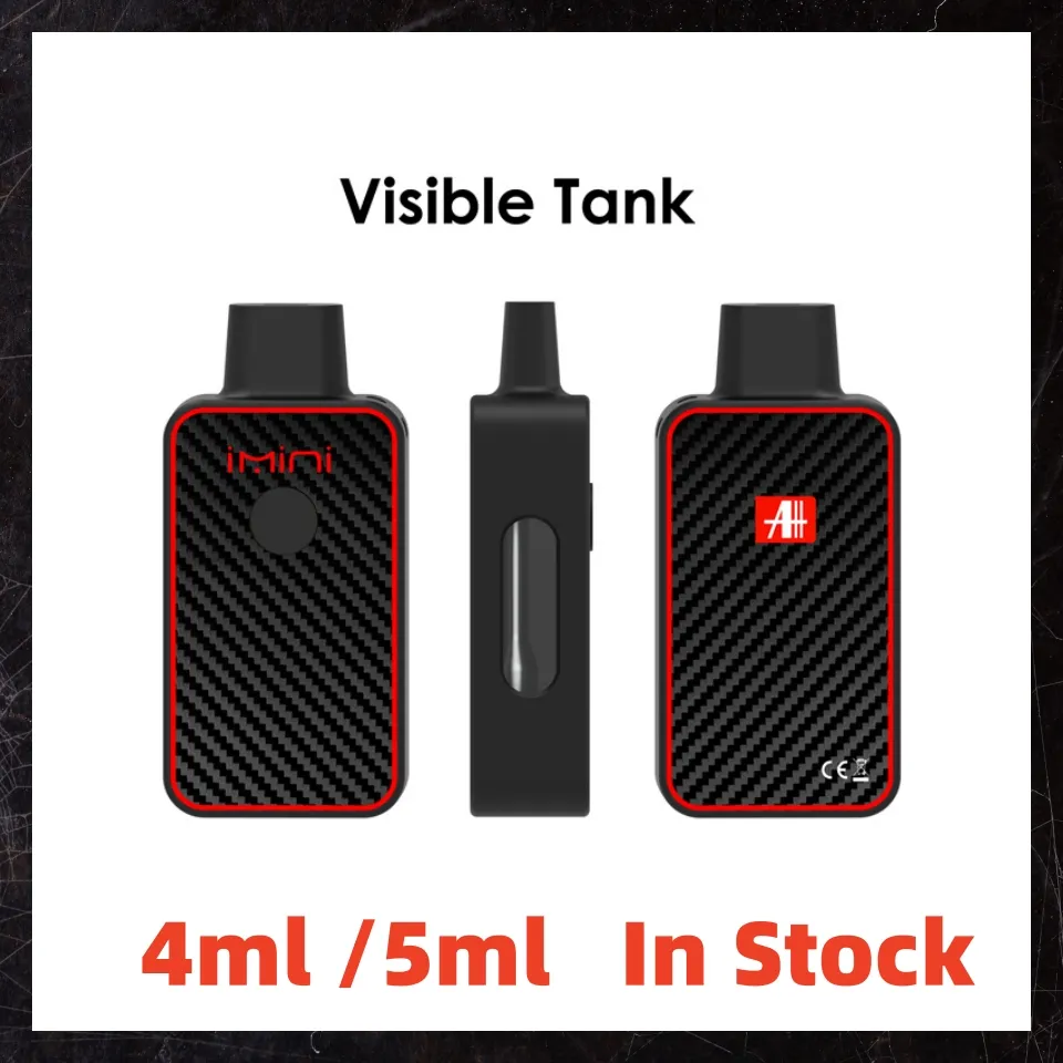 Yeni Moda Imini C18 Sigaretta Eleettroniche Vapes Seramik Atomizer Ecig Kartuşu 4.0 5.0ml Vape Yağı Atomizer 510 Tek Kullanımlık Vape Kalem Boş Orijinal Üretici