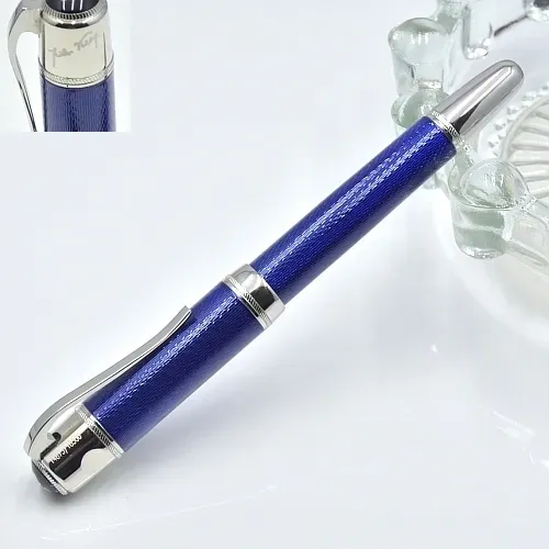 Atacado 3 cores de alta qualidade grande escritor Jules Verne Roller - caneta esferográfica / caneta tinteiro escritório papelaria promoção caligrafia canetas de tinta presente