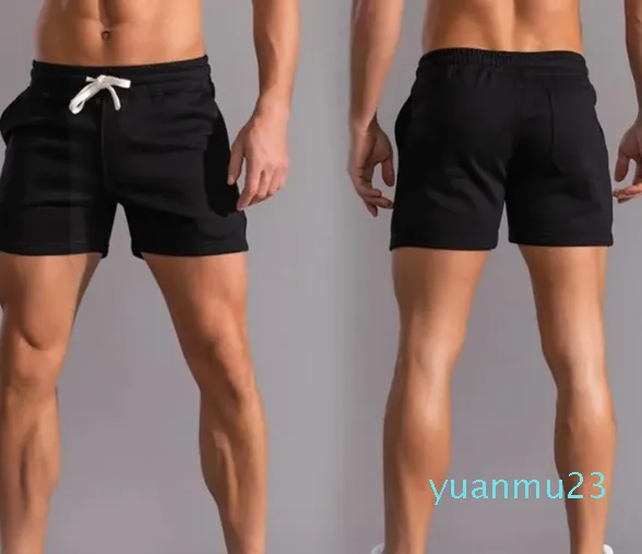 Running Shorts Cotton Man Pants Summer Beach Men'S Casual Sport Street Male Straight