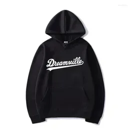 Men039s Hoodies Sweatshirts 2022 Dreamville J Cole Solid Color Print Hooded Sweatshirt Men Women Sport Casual Hoodie Hip Hop 3592836