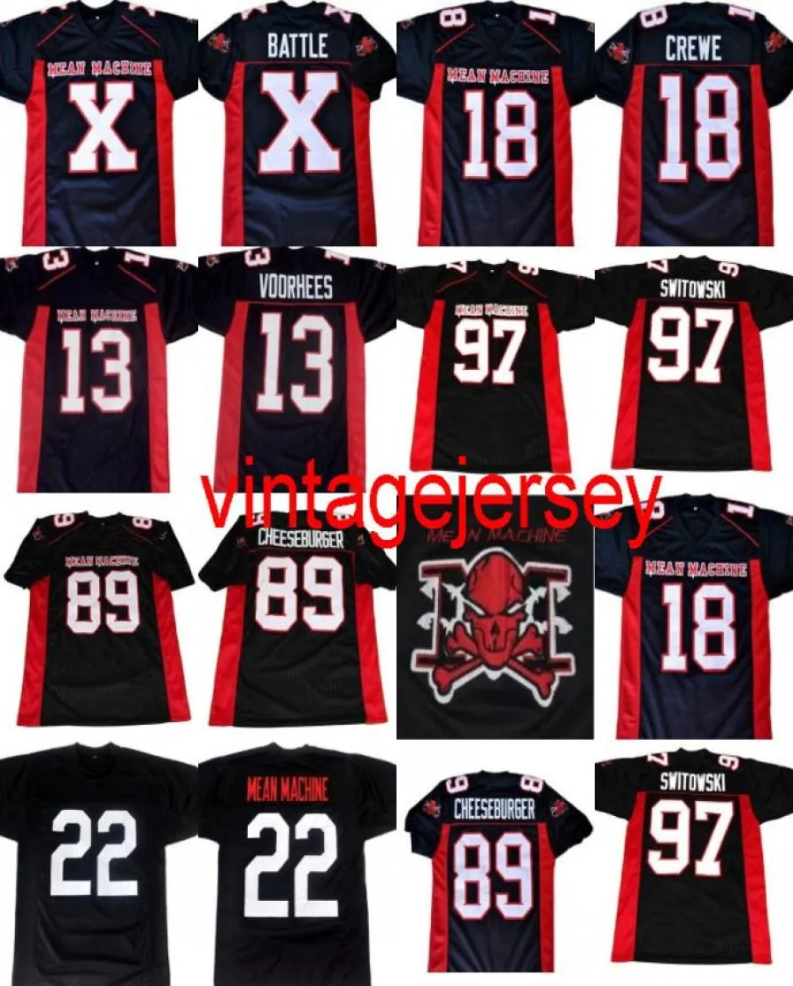 Longest Yard Movie Jersey Batte X Jason Voorhees Mean Machine Paul